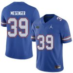 Men's Florida Gators #39 Jacob Mesenger NCAA Jordan Brand Royal Authentic Stitched College Football Jersey VLH1762TP